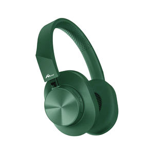 Casque supra-auriculaire sans fil vert HP-81 étanche à la suppression du bruit pour la musique - Product Image 2