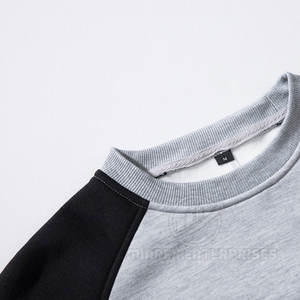 Sweat Homme Grande Taille dans des Couleurs Personnalisables Vêtements d'Hiver à la Mode avec Motif Solide Basse Saison Technique Teinte Unie - Product Image 2