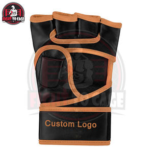 Guantes de Boxeo Cómodos de Media Palma con Cierre de Velcro, de Microfibra y Cuero, con Logotipo Personalizado de Primera Calidad, Precio al por Mayor - Product Image 3