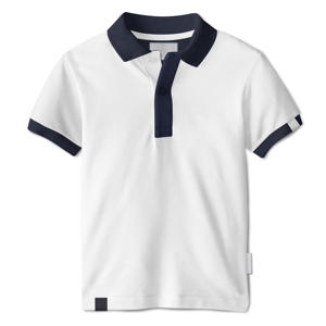 Polo de hombre gris logotipo personalizado streetwear moda de negocios bordado botón abajo de punto que absorbe la humedad Polo camiseta - Product Image 5