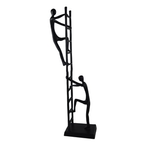 ตกแต่งโต๊ะรูปปั้นโลหะตกแต่งสูงสไตล์โมเดิร์นหรูหรา - Product Image 3