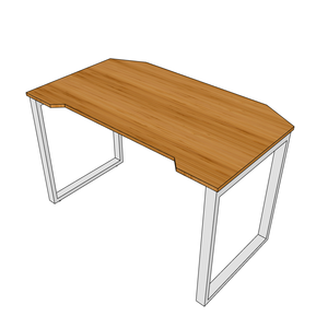 โต๊ะเกมมิ่ง GBamboo รุ่น GB38002 ขนาด 70x120 ซม. ขาโต๊ะทรงสี่เหลี่ยม - Product Image 1