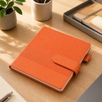 Carnet de notes A5 en cuir PU de haute qualité, relié cousu, avec 120 feuilles, impression numérique, fourniture directe d'usine et service personnalisé