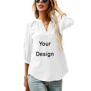 เสื้อเชิ้ตแขนยาวธรรมดาสำหรับผู้หญิงเสื้อลำลองแขนยาวผ้าพอปลินเรียบง่ายยืดได้สำหรับฤดูร้อน - Product Image 6