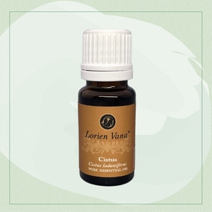 Huile essentielle de Cistus - 100% pure, qualité thérapeutique, huile corporelle pour hydrater - Product Image 1
