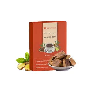 Chinese Ginger Tea With Red Dates And Brown Sugar Women's Womb Tea For Easing Menstrual Cramps Packaged In Bags Bottles Boxes