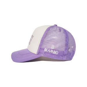 New 2025 Arrival Summer 5 Panel Foam Mesh <b>Trucker</b> <b>Hats</b> Front Printed logo and Side Embroidery logo - Product Image 2