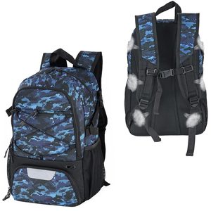 Sac à dos de basket-ball de marque privée en tissu néoprène Prix de gros Sac à dos de basket-ball léger avec poches latérales - Product Image 6