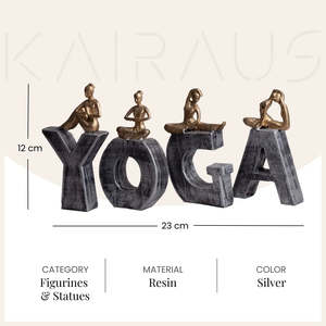 ป้ายโยคะท่าทางมีสติ ดีไซน์ทันสมัย - Product Image 4
