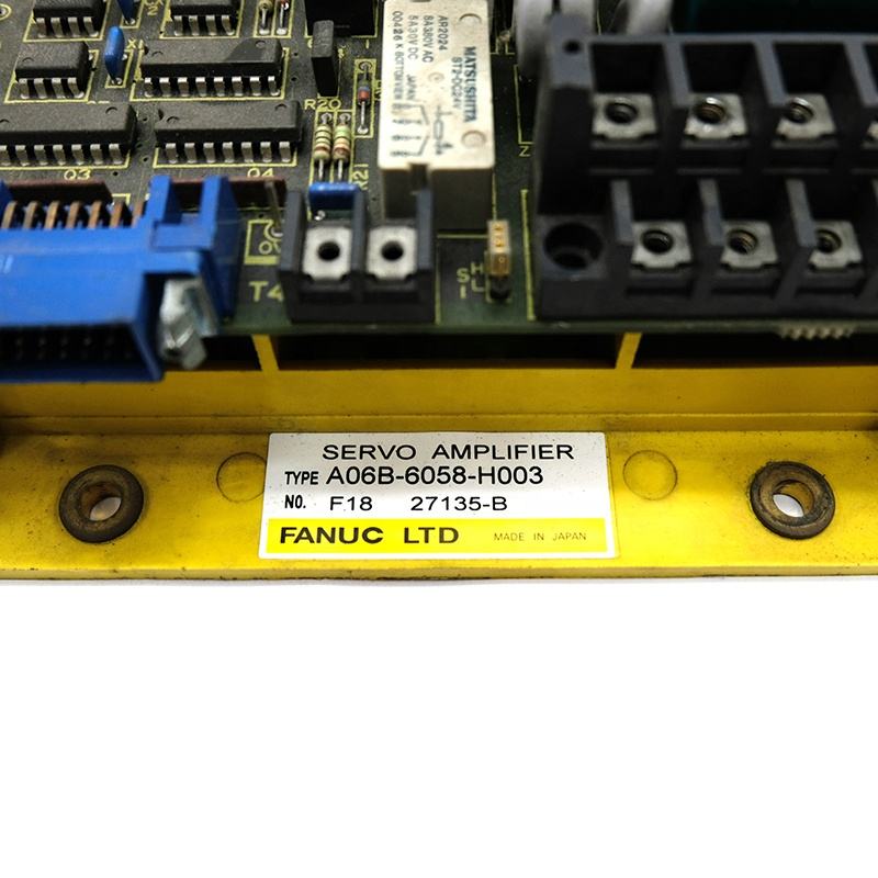 Original Fanuc Servo Motor A06B-6058-H003 CNC Control Servo Drive