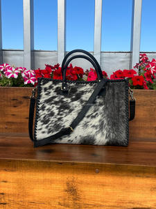 ใหม่จริงทําด้วยมือ Cowhide หนังขนาดใหญ่ Tote กระเป๋าร้อนขายกระเป๋าสะพายกระเป๋าถือสไตล์กระเป๋าช้อปปิ้งสําหรับสตรีใช้ - Product Image 4