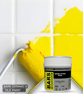 Peinture céramique et carrelage Revêtement en résine sans solvant 2K pour surfaces intérieures, étanche, haute adhérence, coloration, 5 kg - Product Image 1