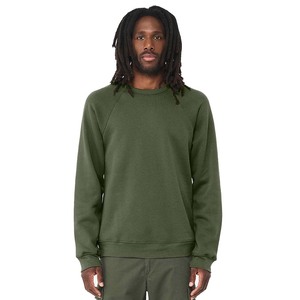 Letras personalizadas Logo Imprimir Nuevo Verde Sudaderas Hombres 100% Algodón de gran tamaño al por mayor de cuello redondo Jersey de cuello redondo - Product Image 4