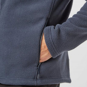 Vestes en polaire pour hommes en coton polyester teint uni Vêtements d'extérieur légers, chauds et confortables pour une utilisation en extérieur automne-hiver - Product Image 5