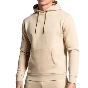 เสื้อฮู้ดลำลองสำหรับผู้ชายเสื้อฮู้ดลำลองสีพื้นทรงสลิมฟิต - Product Image 3