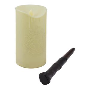 Bougie LED au design traditionnel Harry Potter, baguette magique avec télécommande, en plastique - Product Image 4