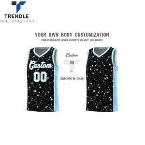 Conjuntos de Uniformes de Baloncesto Personalizados, Uniformes de Equipo con Nombre y Número Impresos, para Hombre y Mujer, 100% Poliéster, Antibacterianos, para Práctica - Product Image 4