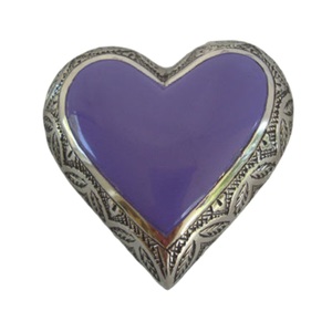 Urne funéraire en laiton de haute qualité avec gravure en étain noir fini pour les funérailles et le stockage des cendres - Product Image 6