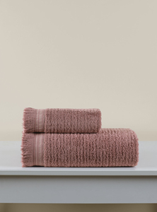 Fluffy tassel White Striped Cotton Bath <b>Towel</b> <b>Set</b> Rectangle Machine Wash Home Use Adult - Product Image 4