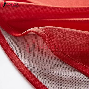 ชุดเสื้อบาสเก็ตบอลตาข่ายน้ำหนักเบาแบบย้อนกลับของผู้ชายเสื้อกีฬาแห้งเร็วระบายอากาศได้ดี - Product Image 4