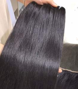 ผมต่อเวียดนามแท้ 100% ขายส่ง พร้อมเชือกผูกผม HD Lace Closure แบบธรรมชาติ - Product Image 6