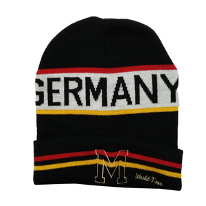 High Quality Unisex Winter Cuffed <b>Knitted</b> <b>Hats</b> Customized Solid Color Embroidery Beanies Warm Wholesale PK Caps - Product Image 3