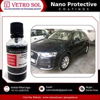 Meilleure vente de peinture de revêtement nano en céramique pour voitures répulsif à base de liquide acrylique pour l'Inde prix de gros certificat MSDS