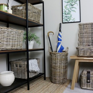 Cesta de Almacenamiento Rectangular de Ratán Natural Artex Green Earth, Ecológica, Multifuncional, de Diseño Moderno - Product Image 6