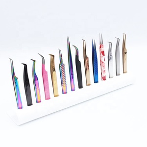 Professional Custom Packing New Classic Volume Straight Eyelash Extension Tweezers Stainless Steel for Eyelash Use - Product Image 2