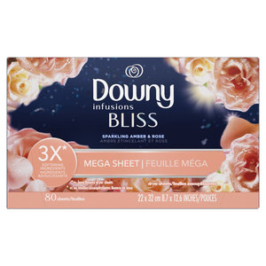 Adoucissant en Gros Downy Infusions Bliss Parfum Rose Ambre pour Linge - Product Image 1