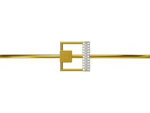 B2B Exclusive 14KT Fine <b>Gold</b> Kada Bracelet Handcrafted Luxury Diamond <b>Bangle</b> Strengthening Global Retail Networks for Discerning - Product Image 3