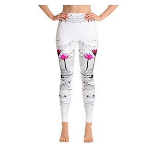 Mallas de Yoga sin costuras de cintura alta para mujer, pantalones de entrenamiento de compresión, mallas elásticas para gimnasio, ropa deportiva para correr - Product Image 1