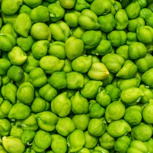 Garbanzos Verdes Enteros de Primera Calidad, 1 kg, Envasados al Vacío, Congelados, Frescos, Altos en Proteínas y Fibra, para Refrigerios, Cocina, Ensaladas, Naturalmente - Product Image 1