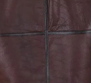 Custom College Baseball Leather Heavyweight Mens Leather Sleeves Chenille Embroidery Varsity Jacket - Product Image 2