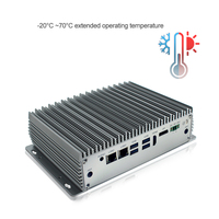 Computadora Industrial Integrada Sin Ventilador I5 I7 con 4*COM 2 LAN 6*USB DC 12-24V VGA