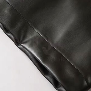 Men Solid Knitted Leather <b>Shirt</b> Button Front Short Sleeve Quick Dry Lightweight Stylish Streetwear Fashion <b>Shirt</b> for <b>Party</b> - Product Image 3
