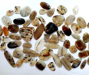 Natural Montana Agate Cabochon Loose Gemstone for Jewelry Making - Product Image 3