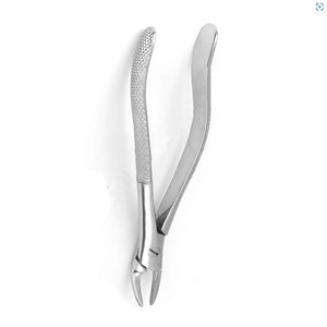 Pinzas de Extracción Dental de Acero Inoxidable HABI con Patrón Inglés, Empuñadura Acolchada de Lujo y 3 Posiciones de Mandíbula - Product Image 1