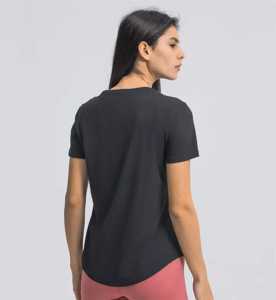 Camiseta de algodón para mujer, Top corto con logotipo personalizado, diseño femenino, verano, informal, venta al por mayor, Top corto con estampado en blanco - Product Image 5