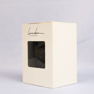 Elegante caja de papel reciclable de marfil Supor con logotipo personalizado forma personalizada para embalaje de velas perfumadas y regalos perfumados - Product Image 2