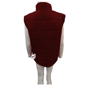 Chaleco Acolchado de Invierno para Hombre, Ultraligero, de Poliéster, Cortavientos, Impermeable, con Cuello Alto, Estampado de Logotipo, Plegable, Delgado, Informal - Product Image 2