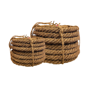 Cuerda trenzada de coco vietnamita natural/PALM MAT cuerda de yute cuerda de pesca 100-200mm para durabilidad sostenible - Product Image 1