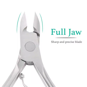 Ensemble de manucure professionnel en acier inoxydable expédition rapide à chaud pince à cuticules pour ongles poussoir coupe-ongles incarnés fournitures de podologie - Product Image 3