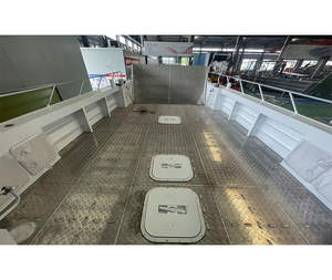 Embarcación de trabajo con cabina de 11m, bote de desembarco en venta, bote de carga de aluminio ideal para desembarco en playa. - Product Image 4