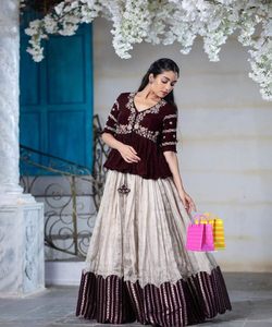 Leganga Lehenga Choli: Fusión de Tradición y Tendencia - Ideal para Tiendas de Moda - Product Image 6