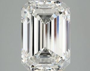 CT 4.06ประกายสง่างามแว่นตาสำหรับปลูกเพชรทรงมรกต11.10มม. มีความคมชัดของ VVS2สี G - Product Image 1