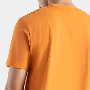 T-shirt 100% coton col rond demi-manches Premium pour hommes coupe régulière vêtement de base de haute qualité - Product Image 5