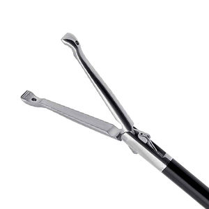 Pince à saisir les ganglions lymphatiques laparoscopiques 5mm x 45cm Outil de chirurgie minimalement invasive en acier inoxydable - Product Image 1