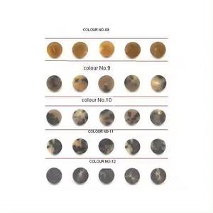 กระดุมเปล่าทำมือทรงกลมจากเขาควายสีธรรมชาติ ขายดี คุณภาพพรีเมียม สัมผัสเหมือนจริง ราคาพิเศษ - Product Image 3