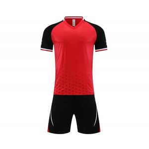Camiseta de fútbol para adultos y niños, conjunto de uniforme de fútbol, manga corta, entrenamiento deportivo, competición, ropa de equipo, verano para hombre - Product Image 1